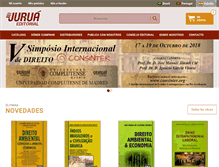 Tablet Screenshot of editorialjurua.com